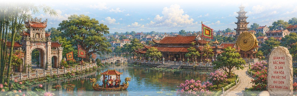 Bac Ninh scenery in game