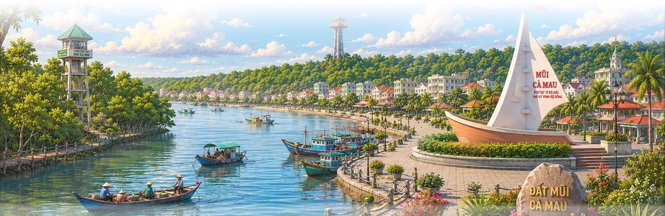 Ca Mau scenery in game