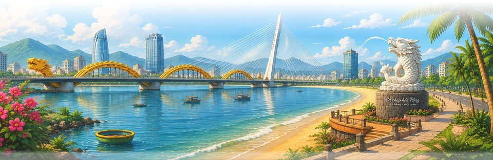 Da Nang scenery in game