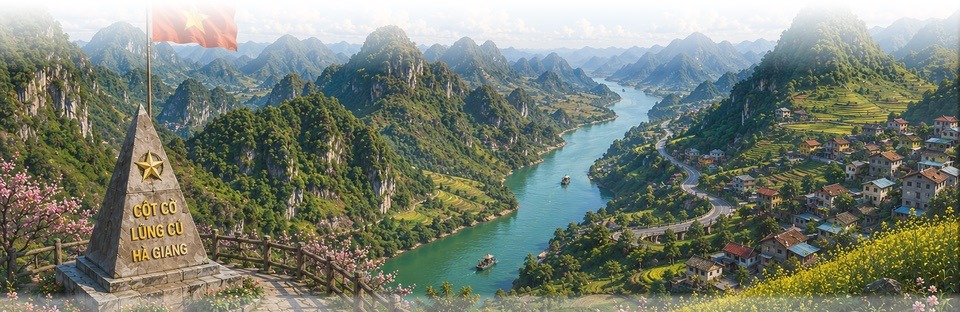 Ha Giang scenery in game