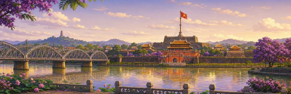 Hue scenery in game