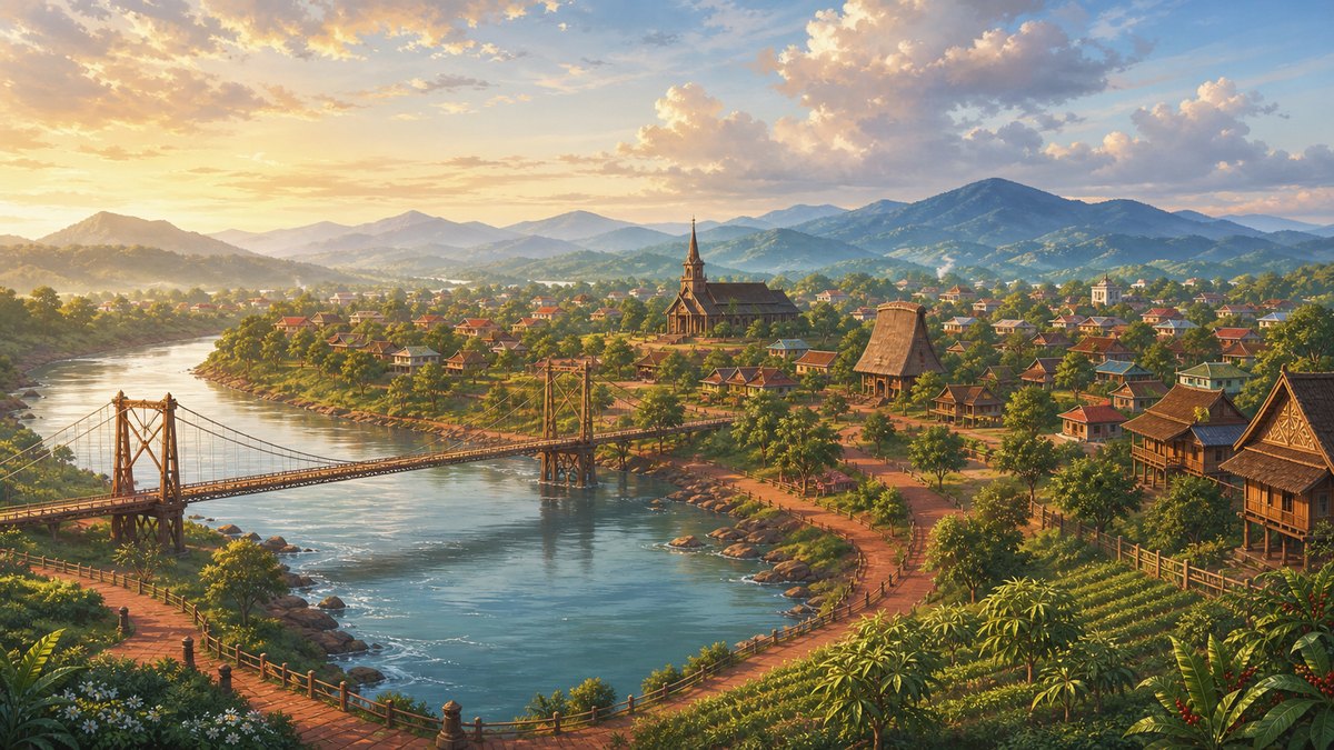 Kon Tum scenery in game