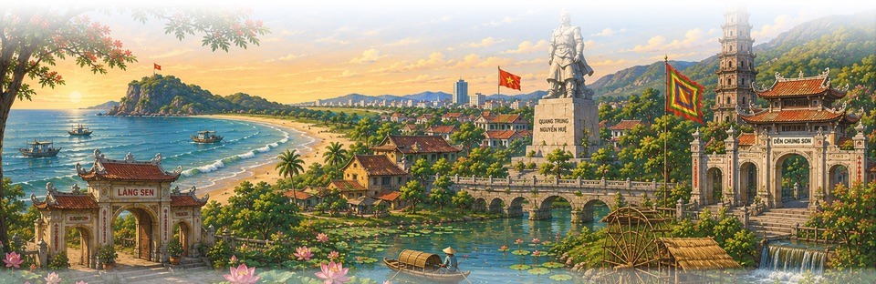 Nghe An scenery in game