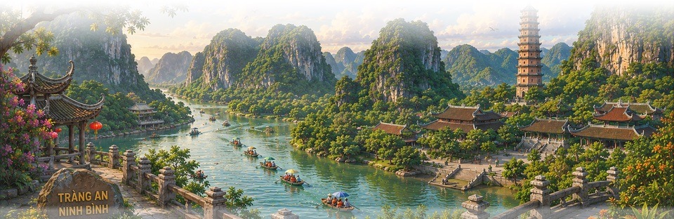 Ninh Binh scenery in game