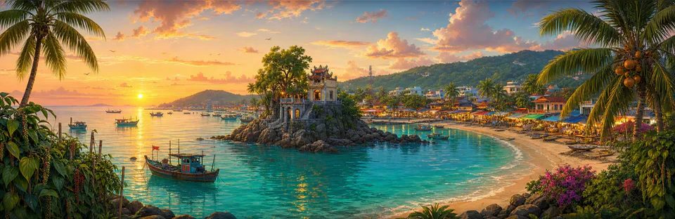 Phu Quoc scenery in game