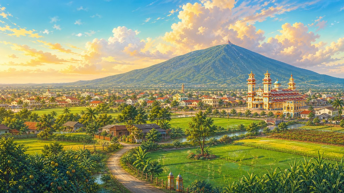 Tay Ninh scenery in game