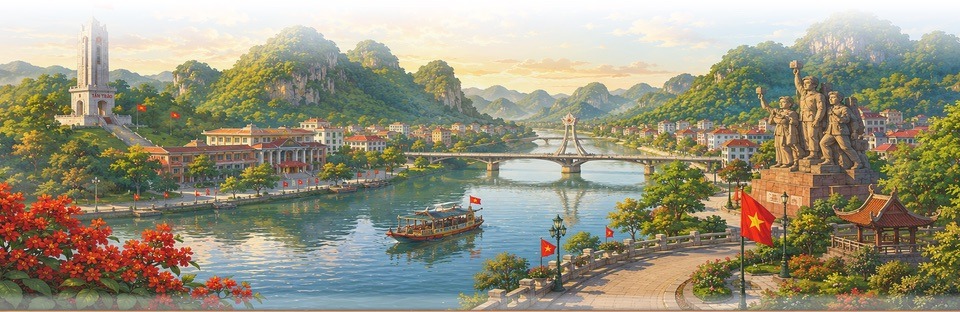 Tuyen Quang scenery in game