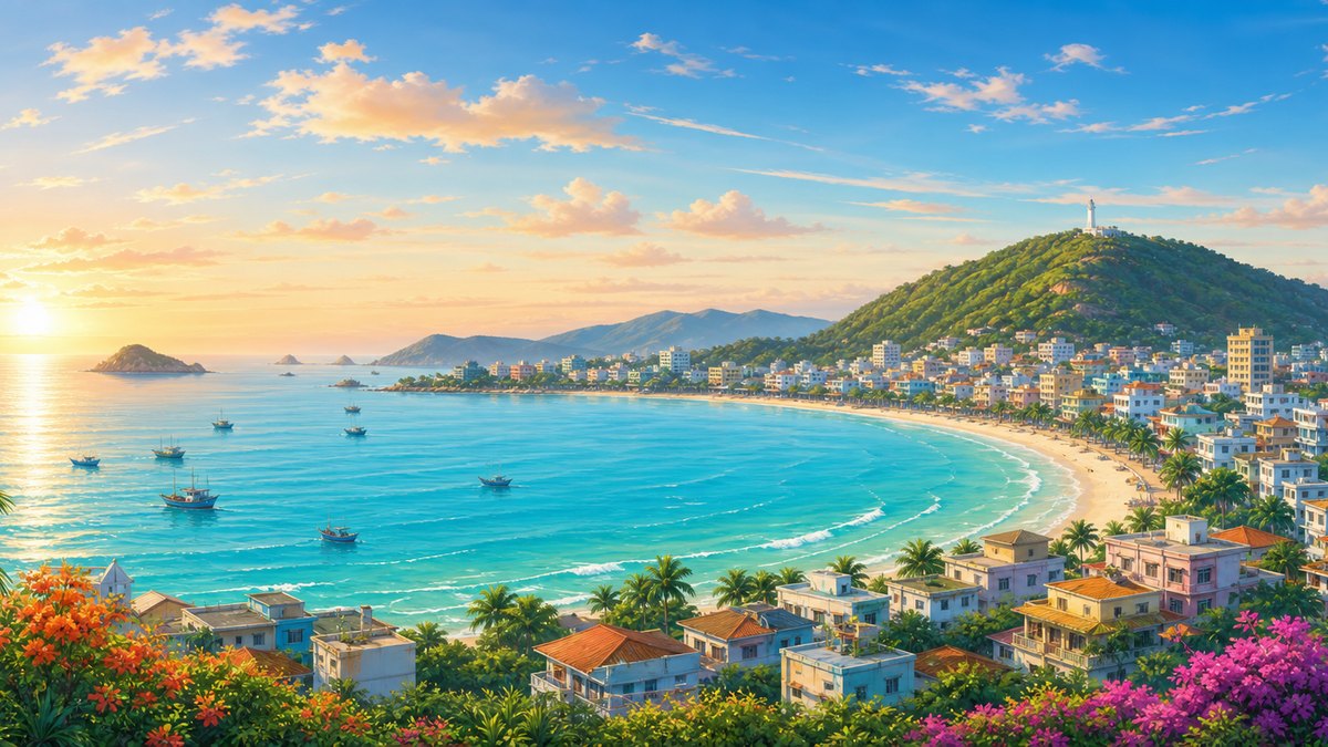 Vung Tau scenery in game